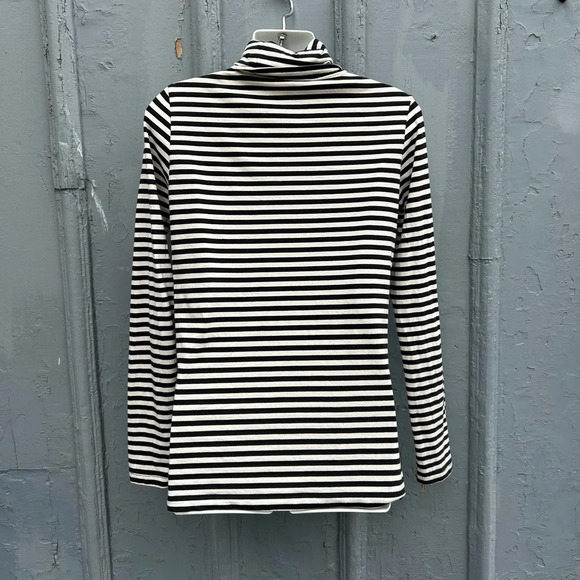Part Two Efinas Stripe Long Sleeve  Turtleneck Top, size M - Picture 8 of 9